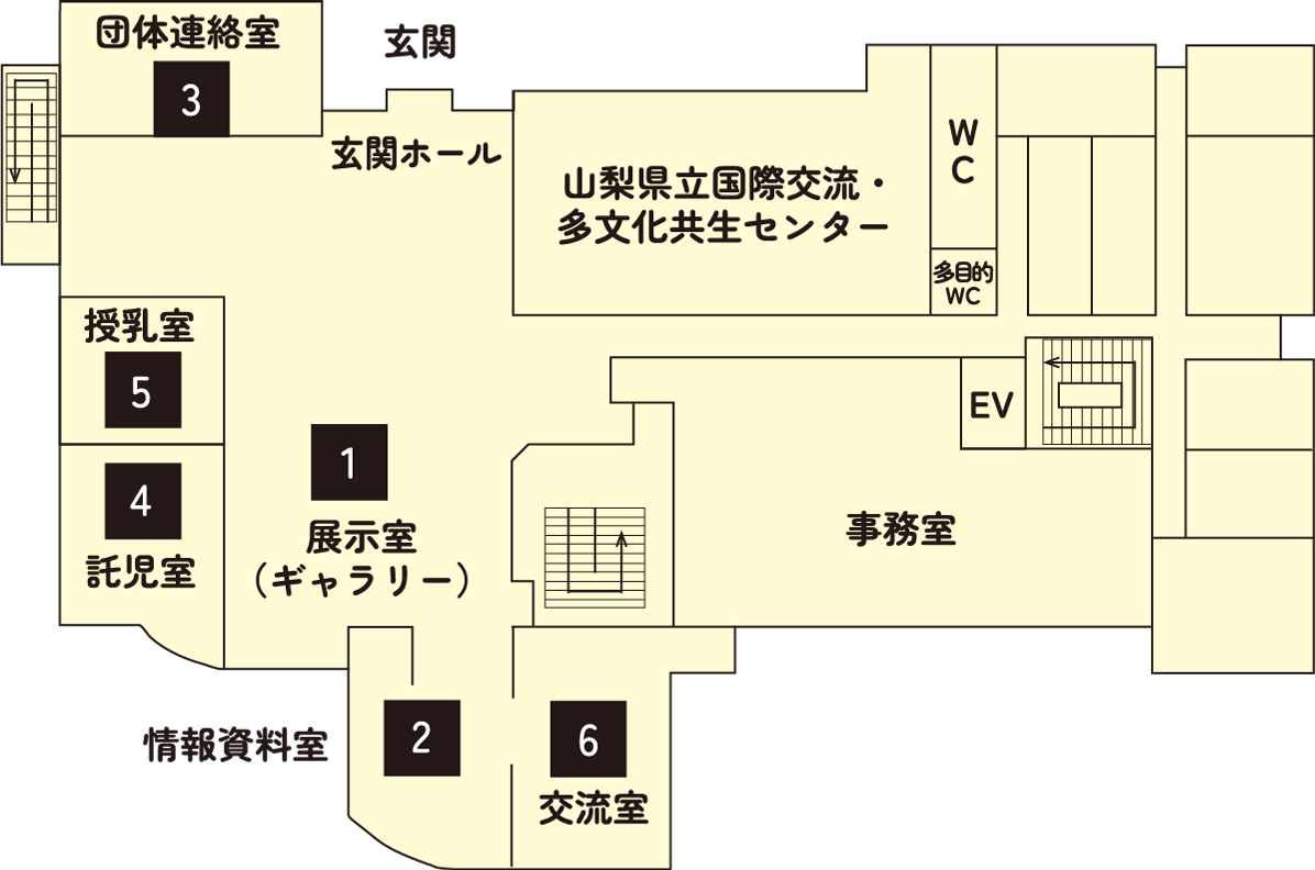 1階フロアマップ