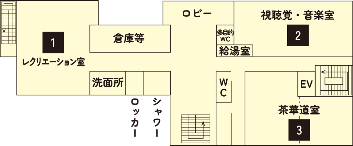 3階フロアマップ